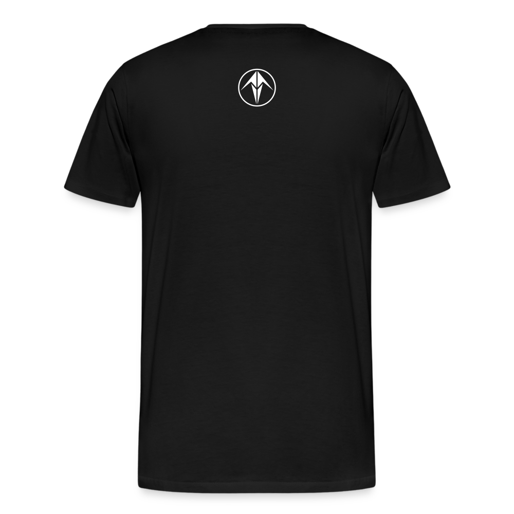 Men’s Premium T-Shirt with Pulser Logo - black