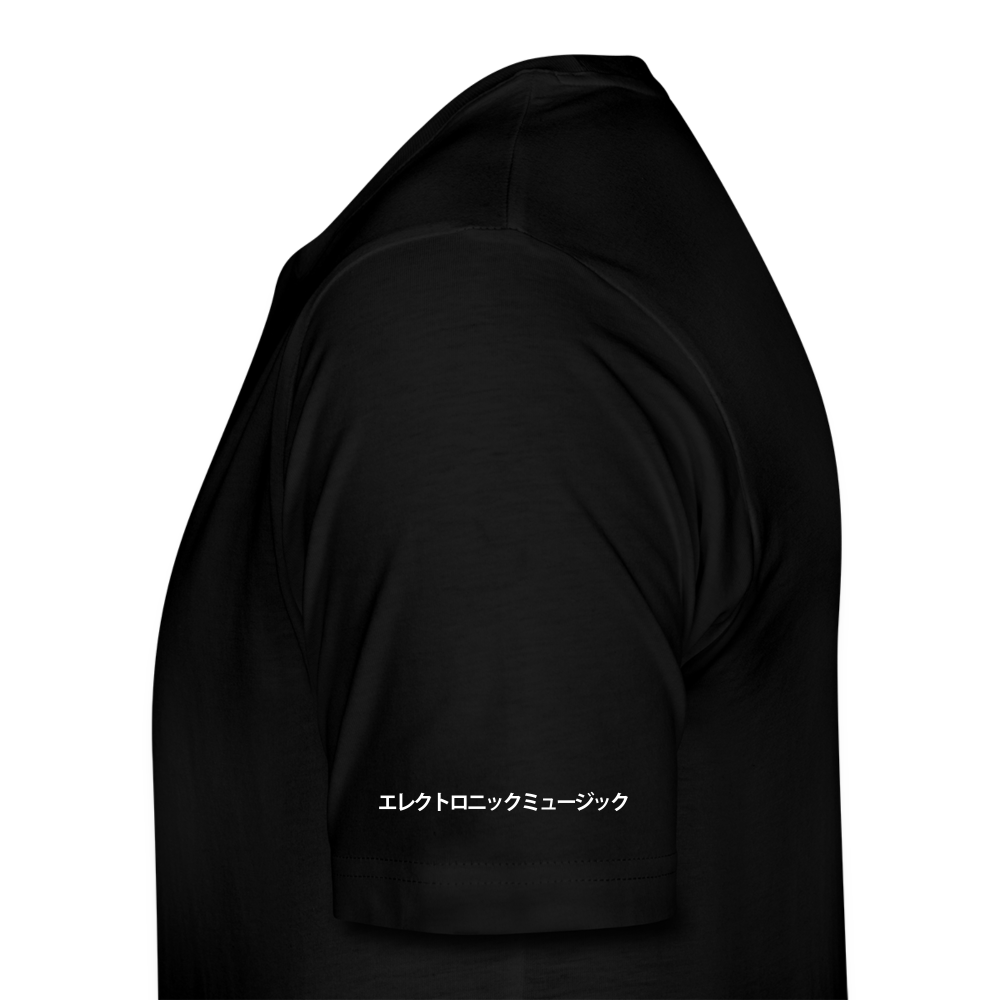 Men’s Premium T-Shirt with Pulser Logo - black