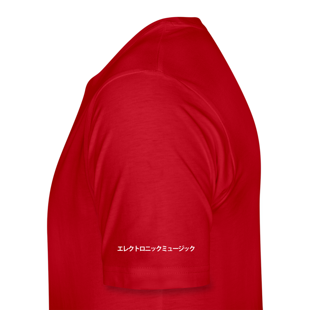 Men’s Premium T-Shirt with Pulser Logo - red