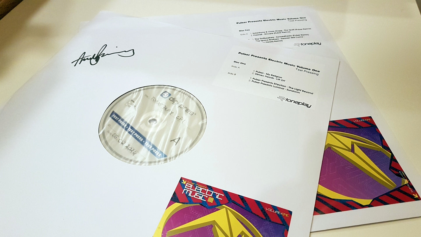 TPV001 Signed Test Pressing 2xLP