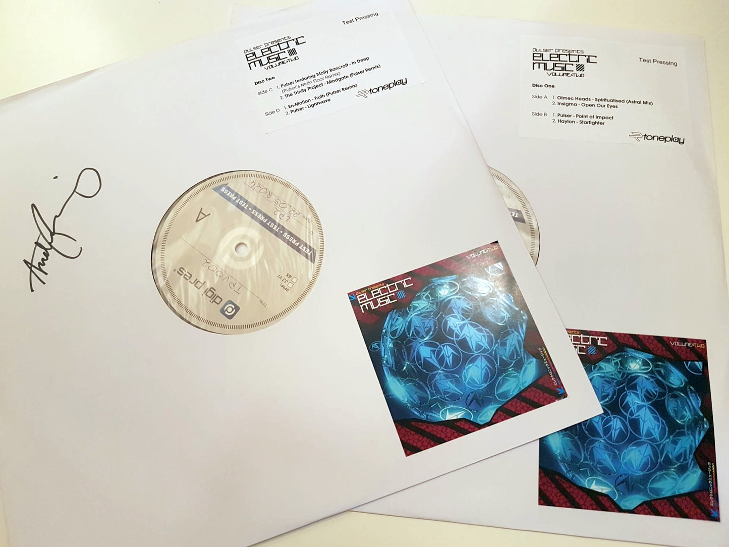 TPV002 Signed Test Pressing 2xLP