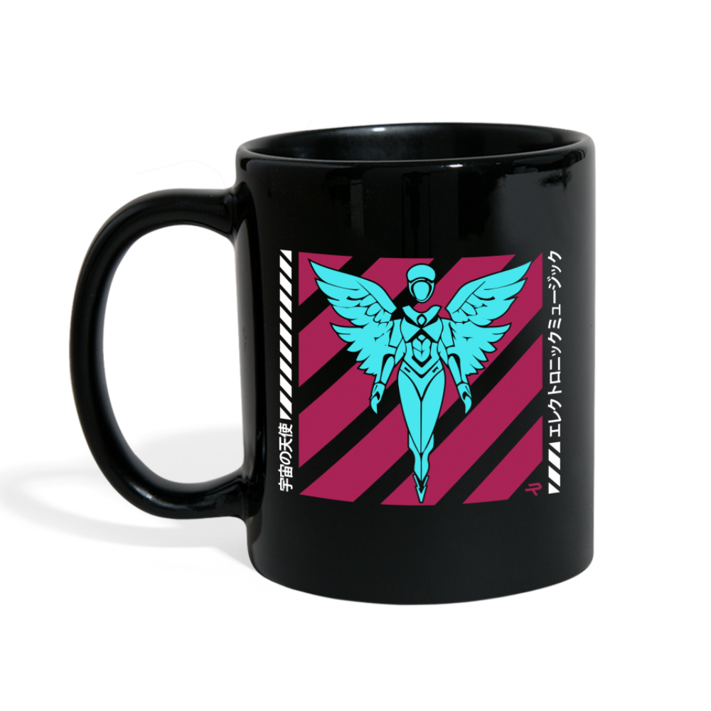 Cosmic Angel Coffee Mug - black