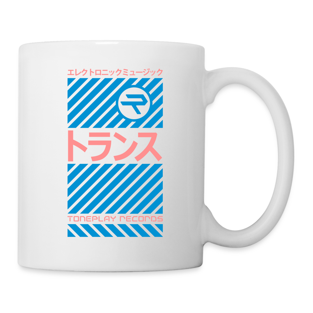 Toneplay Trance Electric Music design mug - white