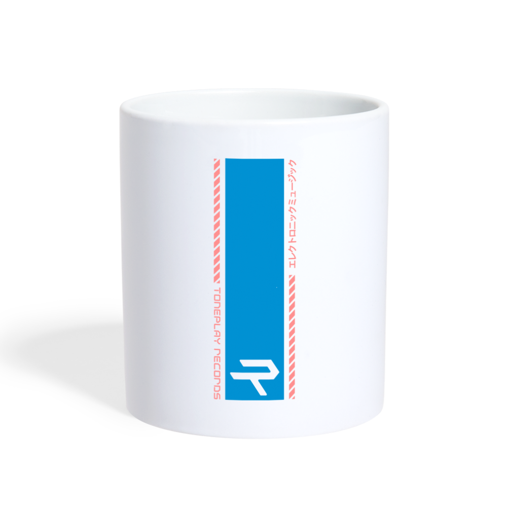 Toneplay Trance Electric Music design mug - white
