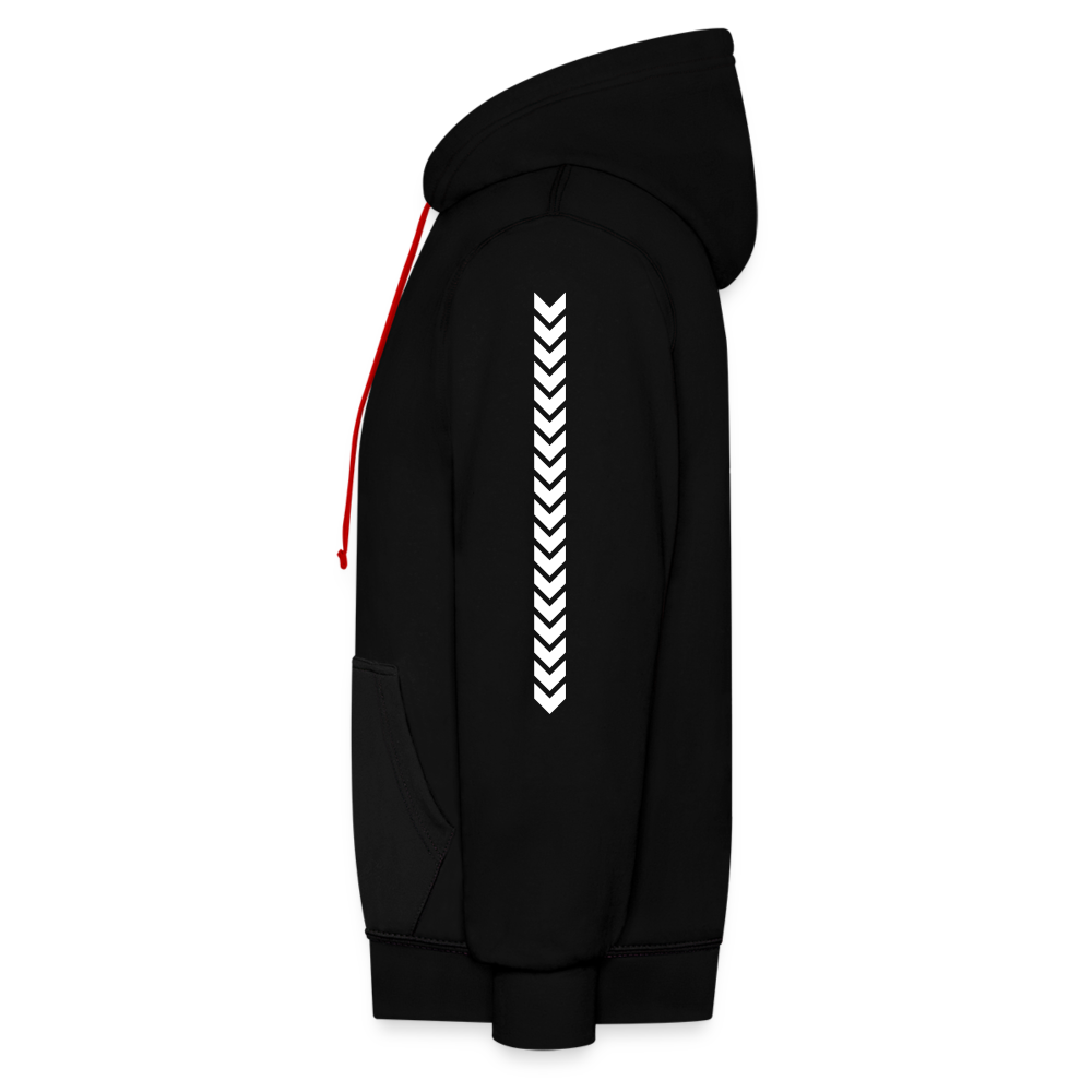 Trance is My Religion Unisex Hoodie - black/red