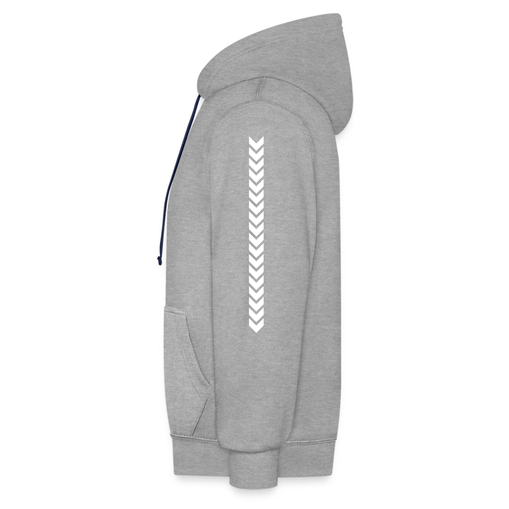 Trance is My Religion Unisex Hoodie - heather grey/navy