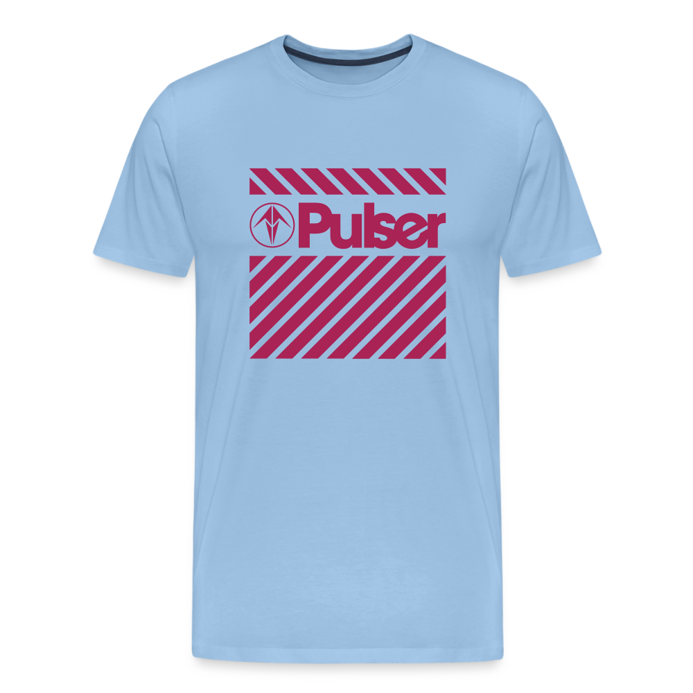 Men’s Premium T-Shirt with Pulser Starbird Logo - sky