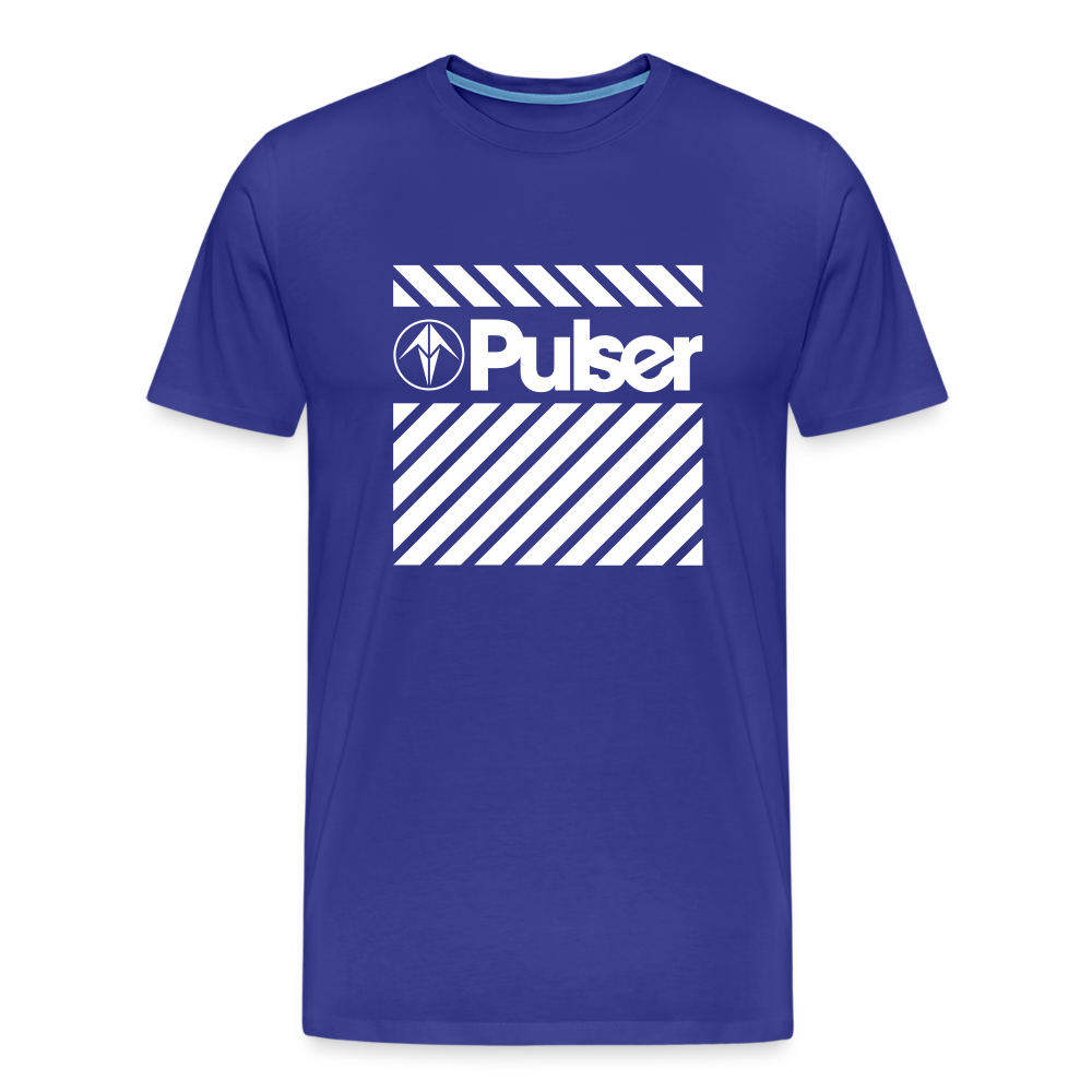 Men’s Premium T-Shirt with Pulser Starbird Logo - royal blue