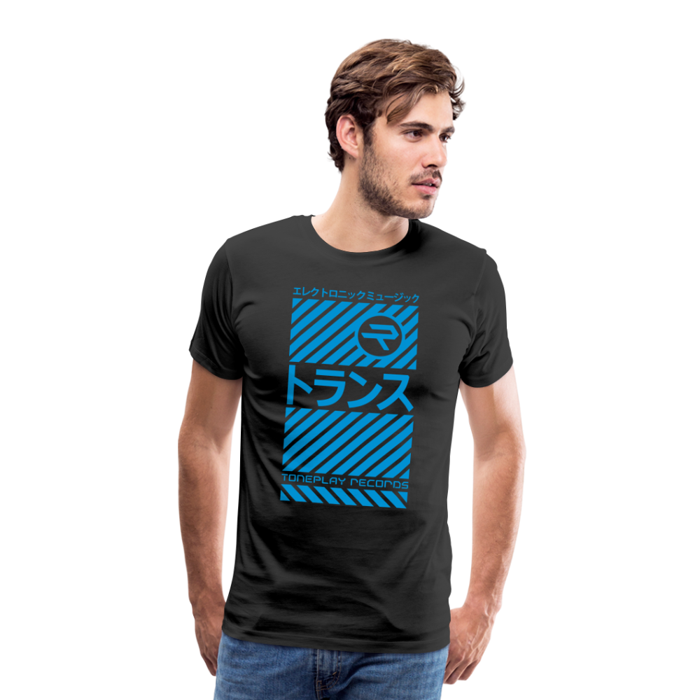 Men’s Premium T-Shirt with Toneplay Trance Design - black