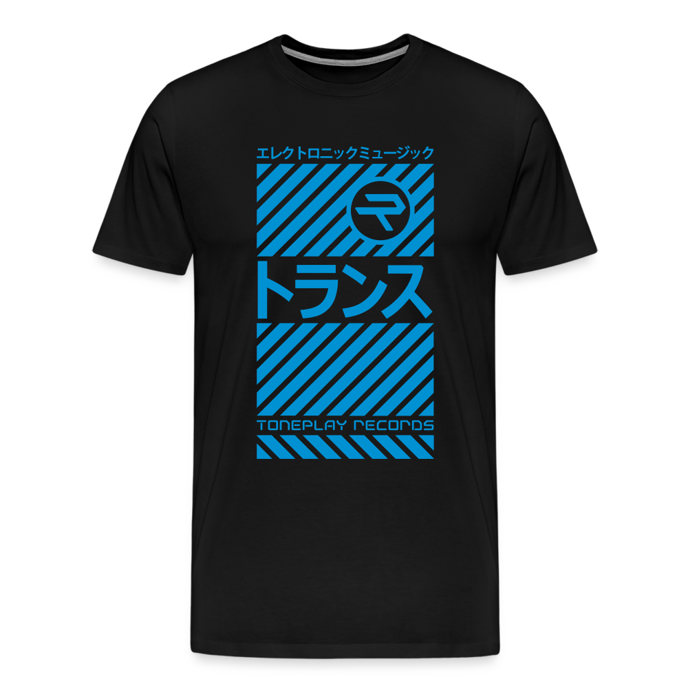 Men’s Premium T-Shirt with Toneplay Trance Design - black
