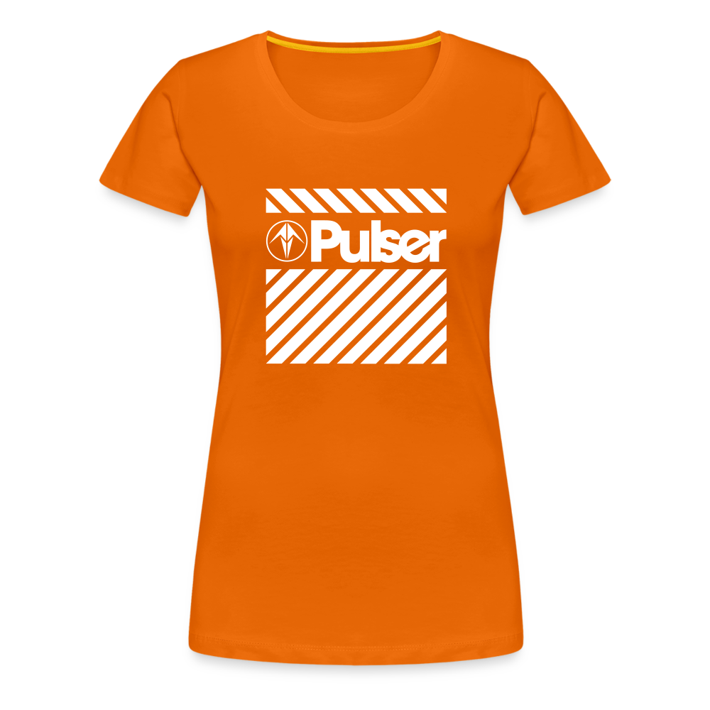 Women’s Premium T-Shirt with Pulser Starbird Logo - orange