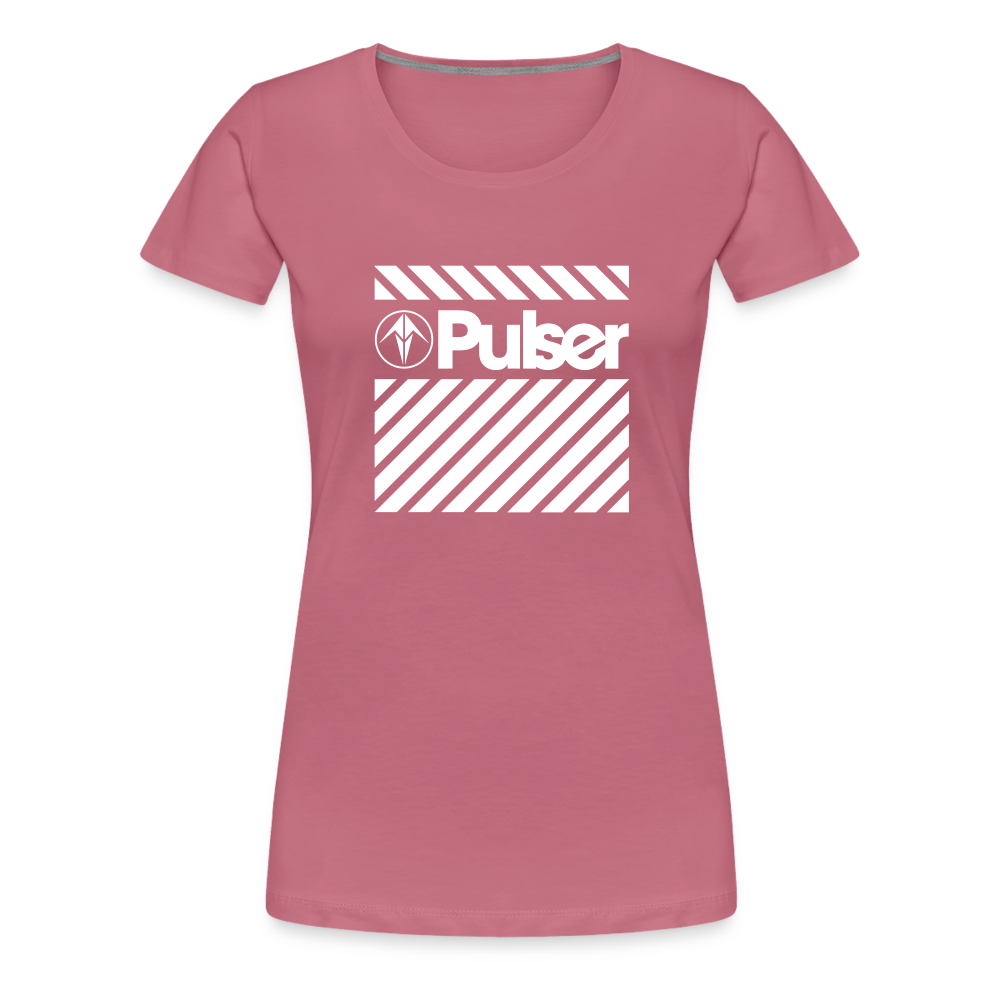 Women’s Premium T-Shirt with Pulser Starbird Logo - mauve