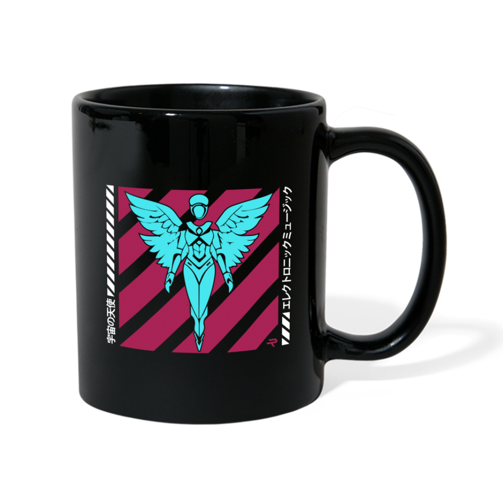 Cosmic Angel Coffee Mug - black