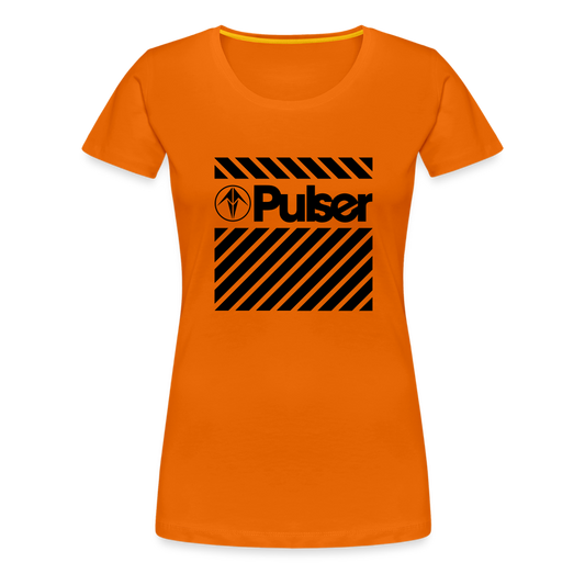 Women’s Premium T-Shirt with Pulser Starbird Logo - orange