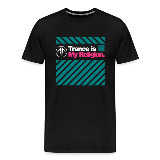 Men’s Premium Trance is my Religion T-Shirt - black