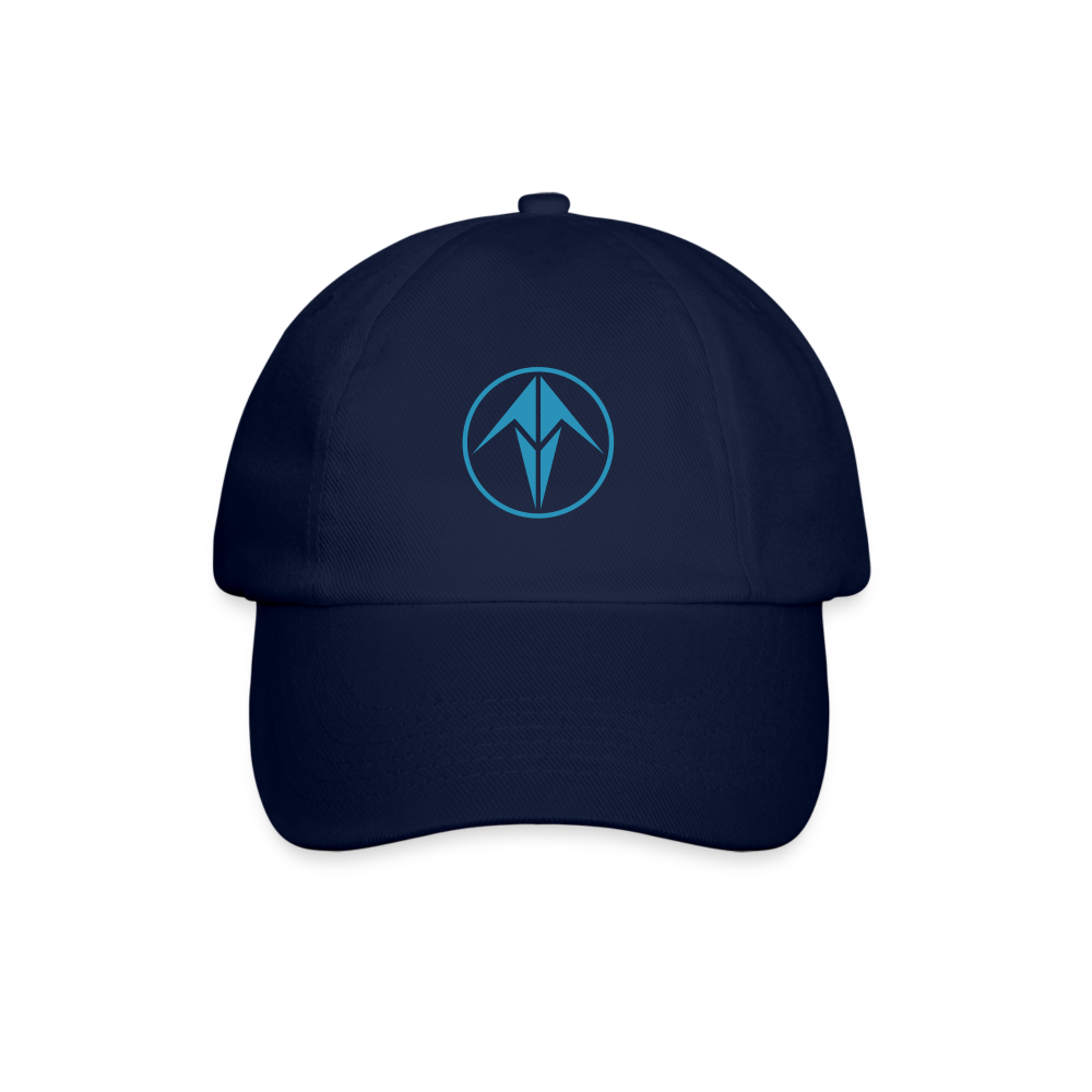 Baseball Cap with Pulser Starbird logo FLOCK - blue/blue