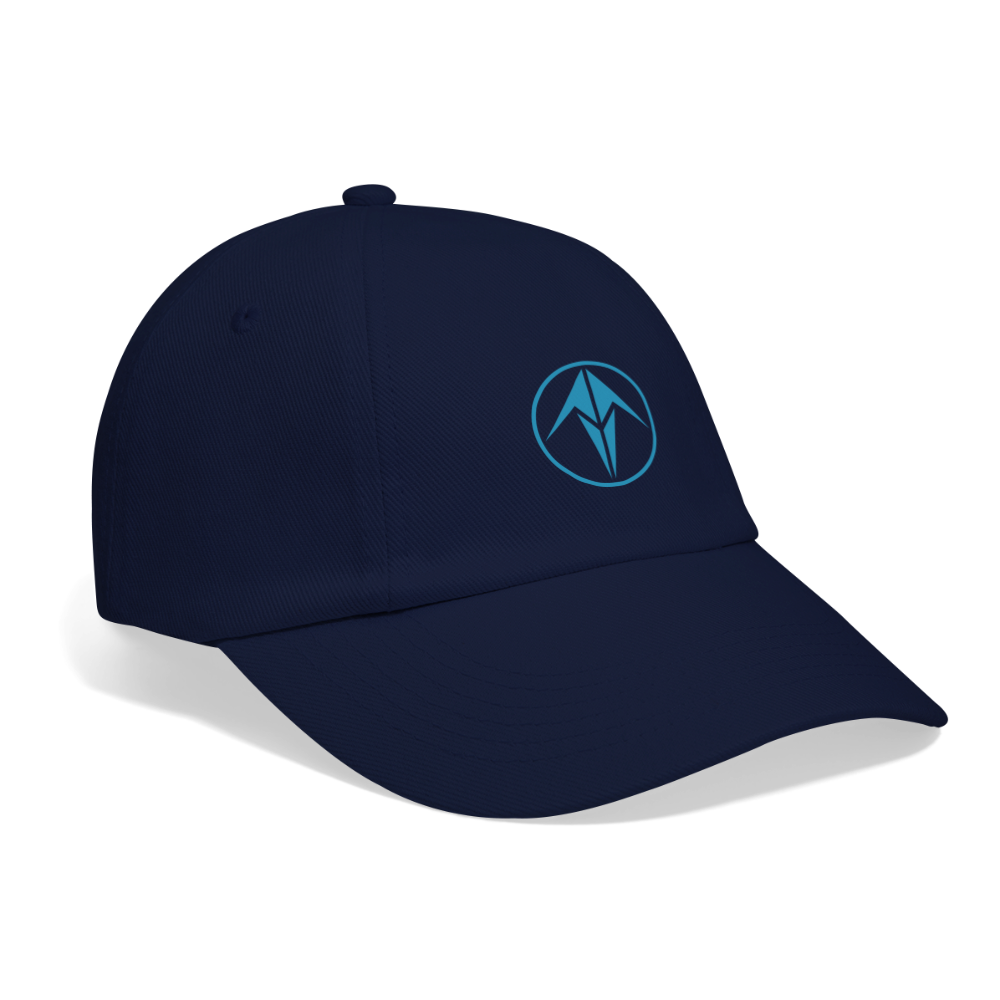 Baseball Cap with Pulser Starbird logo FLOCK - blue/blue